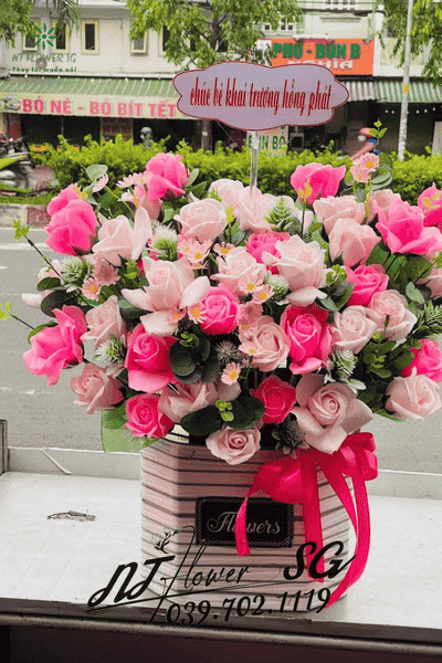 Mẫu Hoa Khai Giảng 2025 Quận Tân Bình, TPHCM